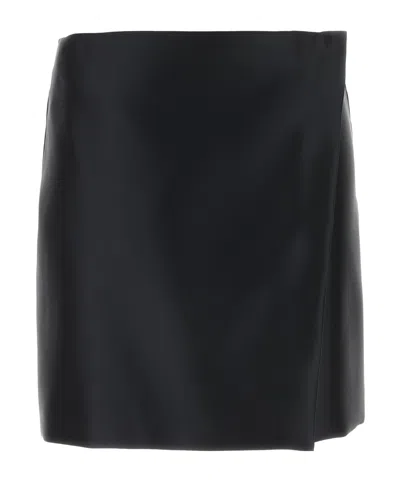 PHILOSOPHY DI LORENZO SERAFINI PHILOSOPHY DI LORENZO SERAFINI WRAPAROUND STRAIGHT HEM SKIRT