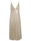 Philosophy Di Lorenzo Serafini Wrap Dress With Sequin Embellishment In Avorio