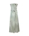 Philosophy Di Lorenzo Serafini Green Duchess Bustier Dress In 0407