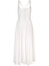 Philosophy Di Lorenzo Serafini Abstract-print Fluted Dress In Pink