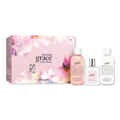 Philosophy Di Lorenzo Serafini Amazing Grace Eau De Toilette 3-piece Gift Set