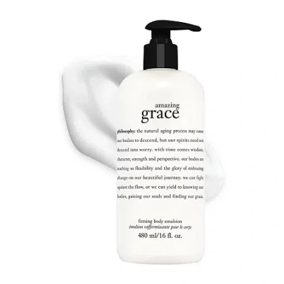 Philosophy Di Lorenzo Serafini Amazing Grace Firming Body Emulsion 480ml In Transparent