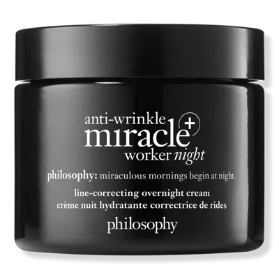 Philosophy Di Lorenzo Serafini Anti-wrinkle Miracle Worker Night+ Line-correcting Overnight Cream