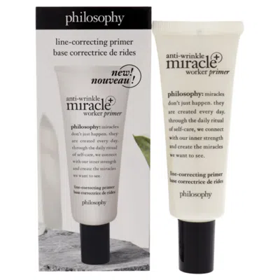 Philosophy Di Lorenzo Serafini Anti-wrinkle Miracle Worker Primer Plus Line-correcting Primer By Philosophy For Women - 0.9 oz Prim