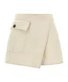 Philosophy Di Lorenzo Serafini Asymmetrical Shorts In Nude