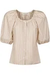 Philosophy Di Lorenzo Serafini Striped Blouse With Buttons
