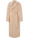 Philosophy Di Lorenzo Serafini Button-up Trench Coat In Beige