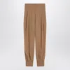 Philosophy Di Lorenzo Serafini Beige Pleated Wool-blend Trousers