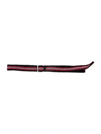 Pre-owned Philosophy Di Lorenzo Serafini Belt In Black