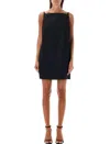 Philosophy Di Lorenzo Serafini Belt Detail Mini Dress