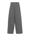 Philosophy Di Lorenzo Serafini Wide-leg Tailored Trousers In Gray