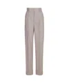 Philosophy Di Lorenzo Serafini Sophisticated Wool Trousers For Women In Nude