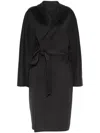 Philosophy Di Lorenzo Serafini Belted Coat In Black