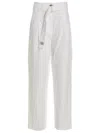 Philosophy Di Lorenzo Serafini Philosophy Belted Jeans In White