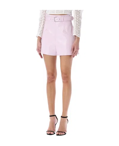 PHILOSOPHY DI LORENZO SERAFINI BELTED STRUCTURED SHORTS