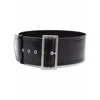 Philosophy Di Lorenzo Serafini Woman Belt Black Size 8 Leather In Black