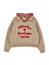 Philosophy Di Lorenzo Serafini Philosophy Kids  Embroidered Hoodie In Neutral