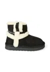 Philosophy Di Lorenzo Serafini Black Boots For Girl With Logo In Black