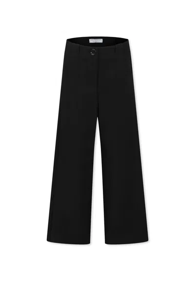 Philosophy Di Lorenzo Serafini Kids' Black Trousers For Girl