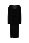 Philosophy Di Lorenzo Serafini Dress Wool Blend Decorative Buttons In Black
