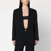PHILOSOPHY DI LORENZO SERAFINI PHILOSOPHY DI LORENZO SERAFINI  BLACK WOOL-BLEND JACKET