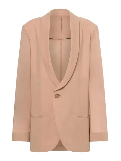 PHILOSOPHY DI LORENZO SERAFINI BLAZER - BEIS