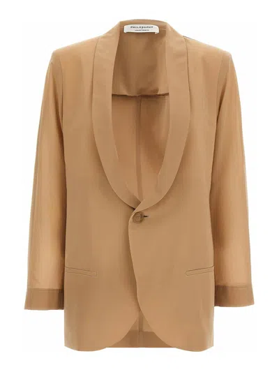 PHILOSOPHY DI LORENZO SERAFINI ETAMINE BLAZER