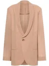 Philosophy Di Lorenzo Serafini Philosophy By Lorenzo Serafini Etamine Jacket In Brown