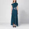 Philosophy Di Lorenzo Serafini Philosophy Asymmetrical Draped Dress