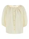 Philosophy Di Lorenzo Serafini Ivory Polyester Blend Shirt In Neutrals