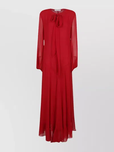 Philosophy Di Lorenzo Serafini Bow Detail Long Sleeve Dress
