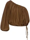 Philosophy Di Lorenzo Serafini Blouses And Shirts Woman Philosophy - Shirt - Brown In Brown