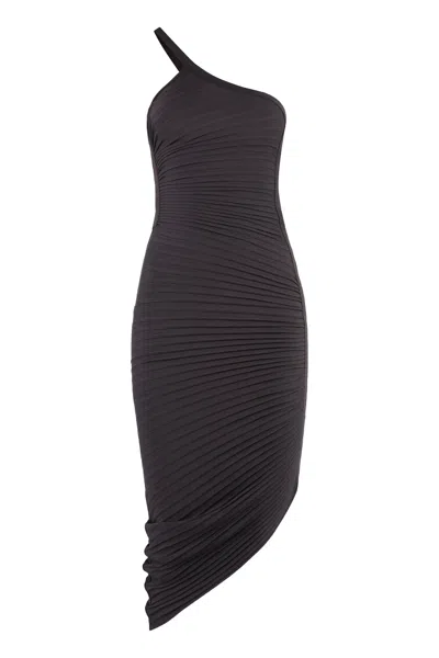 Philosophy Di Lorenzo Serafini Viscose Dress In Black