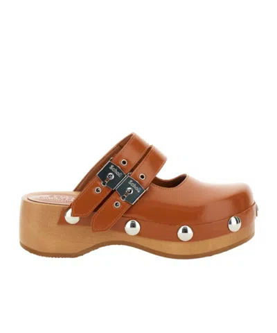 PHILOSOPHY DI LORENZO SERAFINI PHILOSOPHY DI LORENZO SERAFINI X SCHOLL MARY JANE CLOG SHOES