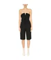 Philosophy Di Lorenzo Serafini Bustier Jumpsuit In Black