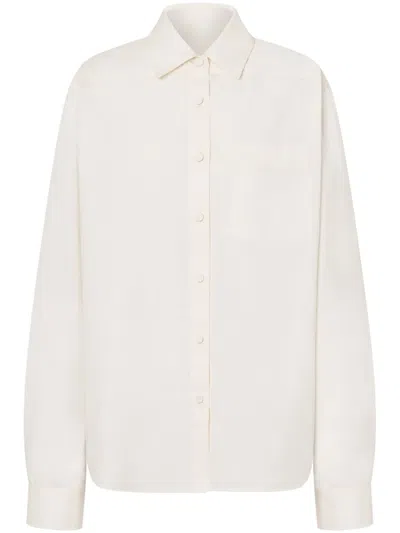 Philosophy Di Lorenzo Serafini Button-down Shirt In White