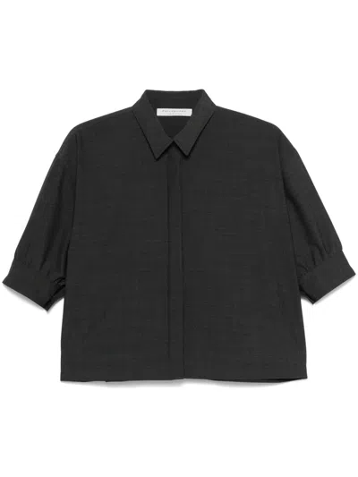 Philosophy Di Lorenzo Serafini Button-up Shirt In Grey