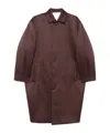Philosophy Di Lorenzo Serafini Buttoned-collar Coat With Long Sleeves