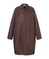 Philosophy Di Lorenzo Serafini Buttoned-collar Coat With Long Sleeves