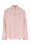 Philosophy Di Lorenzo Serafini Embroidered Poplin Shirt In Fantasiarosa