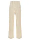Philosophy Di Lorenzo Serafini Straight Wide-leg Cotton Blend Canvas Pants