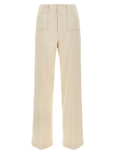 Philosophy Di Lorenzo Serafini Canvas Pants In White