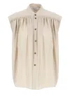 Philosophy Di Lorenzo Serafini Cappuccino Polyester Blend Shirt In Neutral