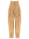 Philosophy Di Lorenzo Serafini High-waisted Trousers Pleated Cuffed Hem