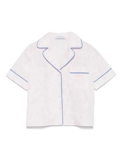 Philosophy Di Lorenzo Serafini Kids' Cats-print Shirt In Pink