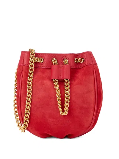Philosophy Di Lorenzo Serafini Chain-detail Bucket Bag In Red
