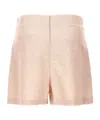 Philosophy Di Lorenzo Serafini Chambray Tailored Shorts In Nude