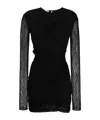 Philosophy Di Lorenzo Serafini Chantilly-lace Ruched Minidress