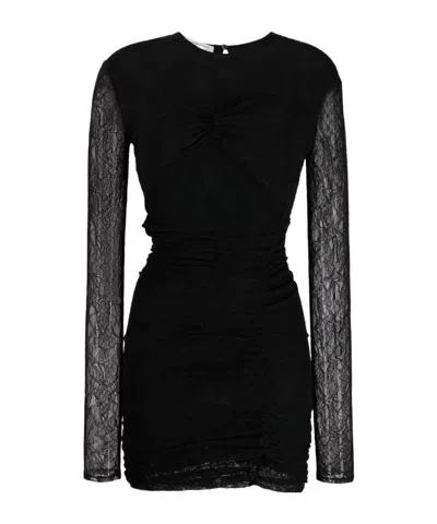 Philosophy Di Lorenzo Serafini Chantilly-lace Ruched Minidress