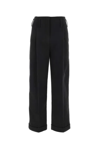 PHILOSOPHY DI LORENZO SERAFINI PHILOSOPHY DI LORENZO SERAFINI CHARCOAL POLYESTER PANT
